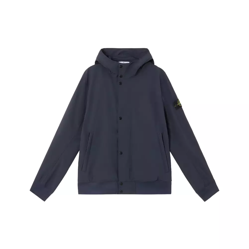 Jual Stone Island 4100090 Light Shoft Shell Wind Jacket Navy Blue
