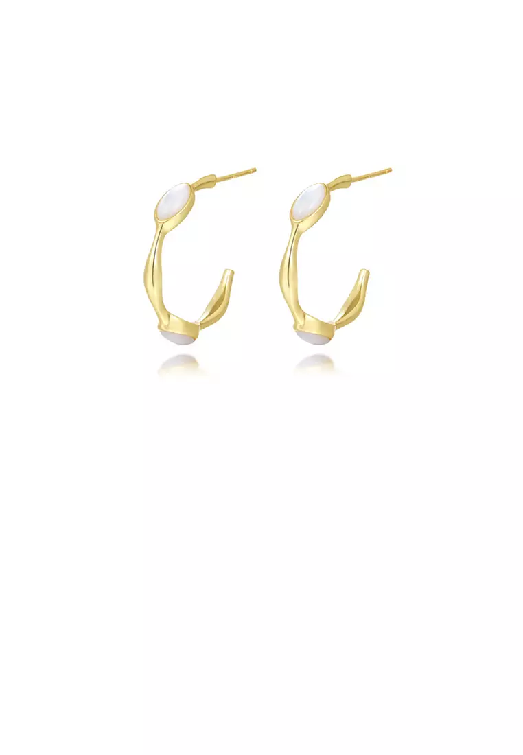 Gold earrings new arrivals for mother