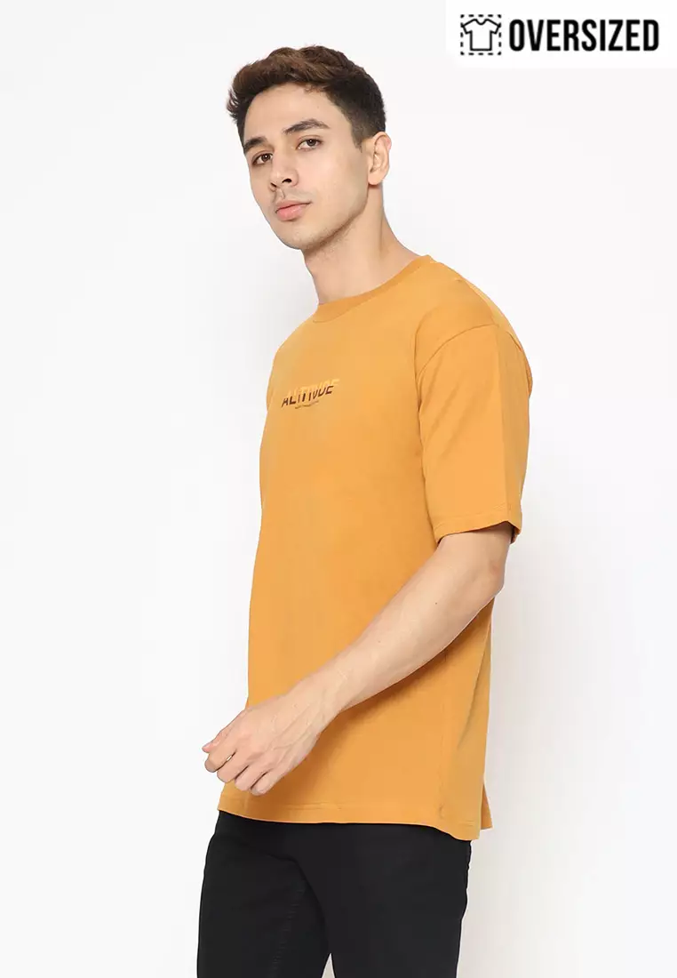 RBJ T-Shirt Cotton Combed Oversized Pria 2079250241