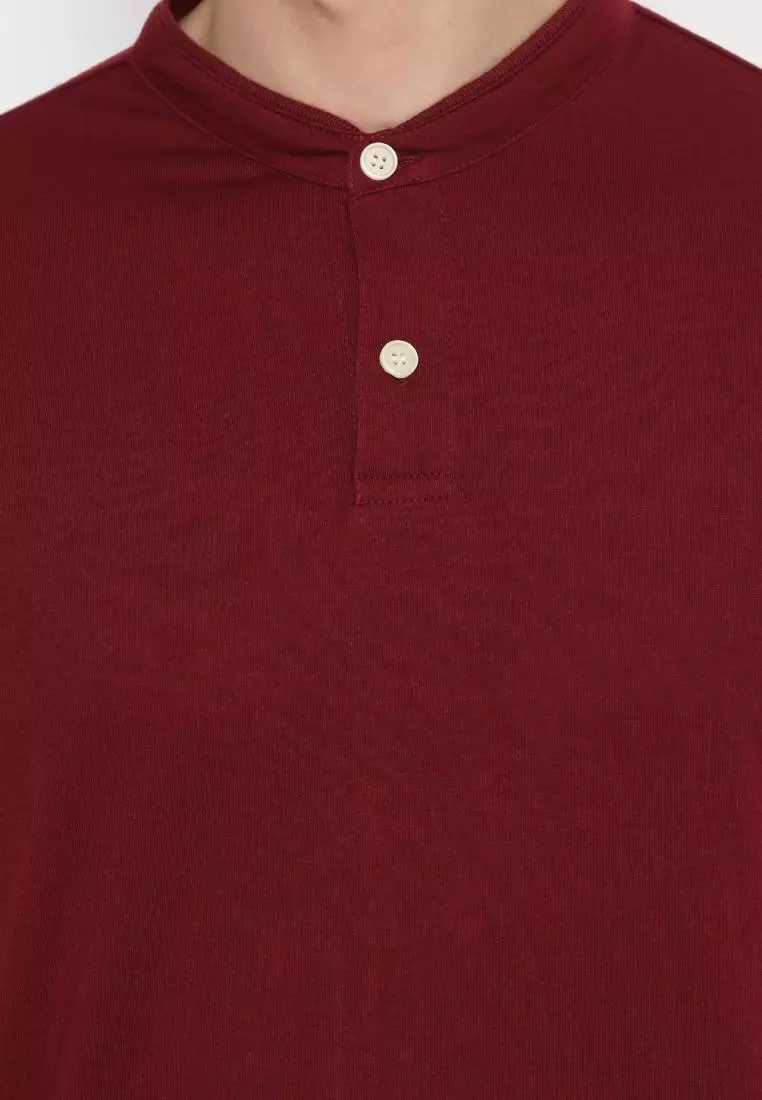 Matsuda Kaos Polos 20s Kragh Shanghai Pria Nakatsu