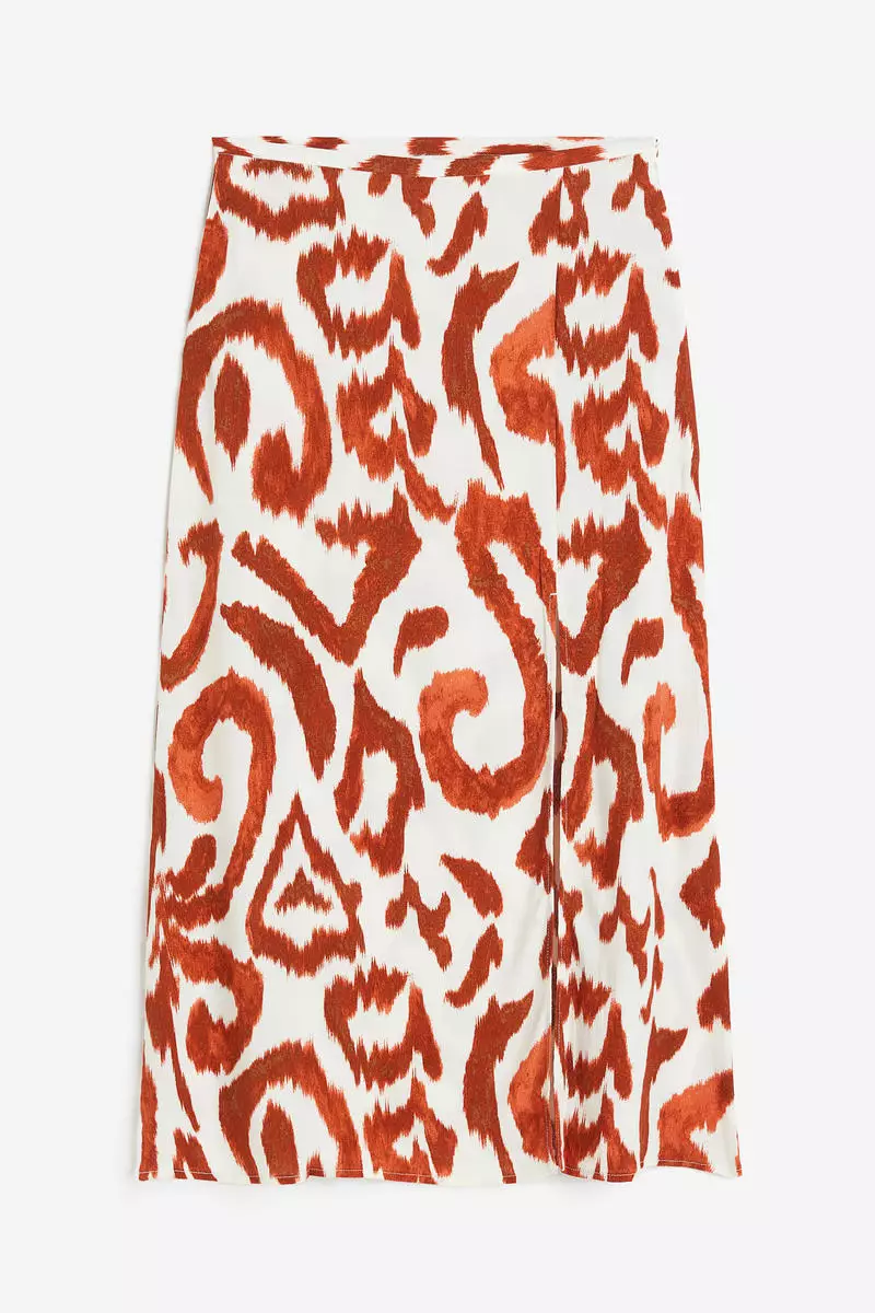 Crêpe skirt