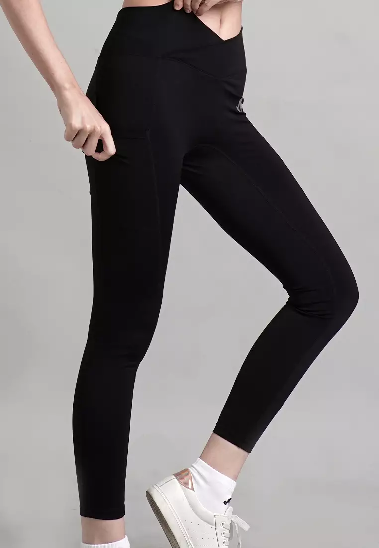 Maeve Collection: High Waist Active Basic Leggings