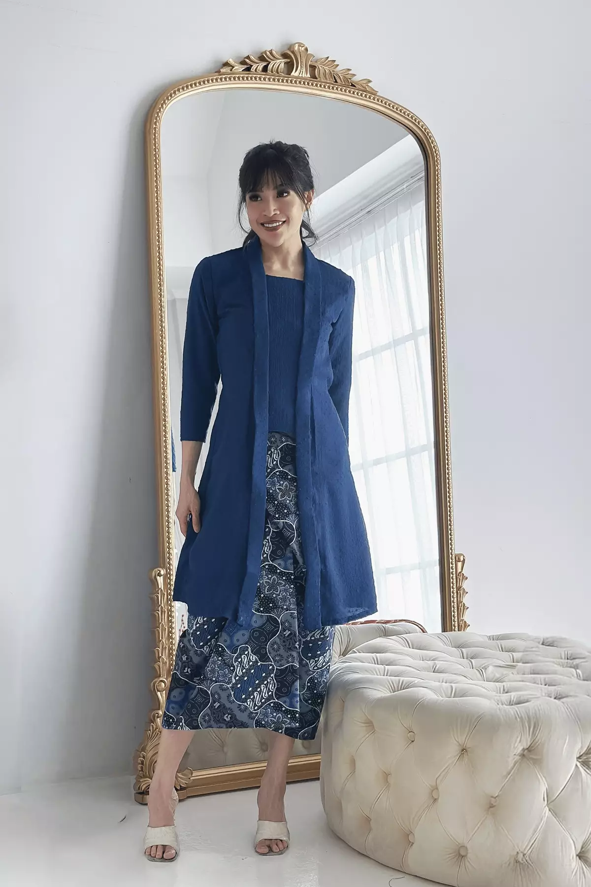 Chandani Blue Kebaya Panjang