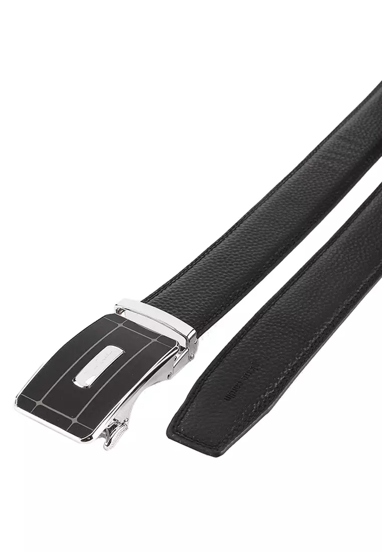 Ikat Pinggang Pria Kulit Leather Sabuk Gesper Branded Impor Men Belt Casual A