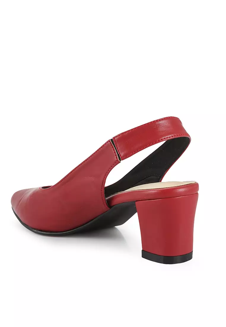 Red hot sale back heels