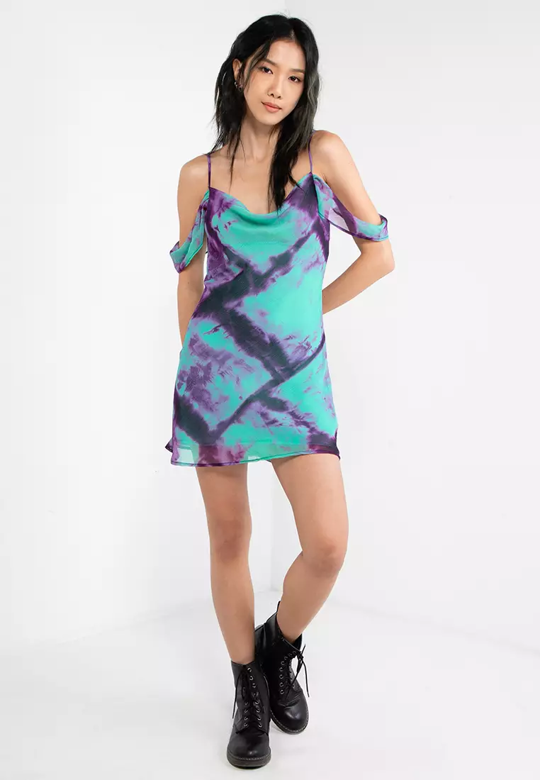 Buy TOPSHOP Cold Shoulder Mini Dress Online ZALORA Malaysia