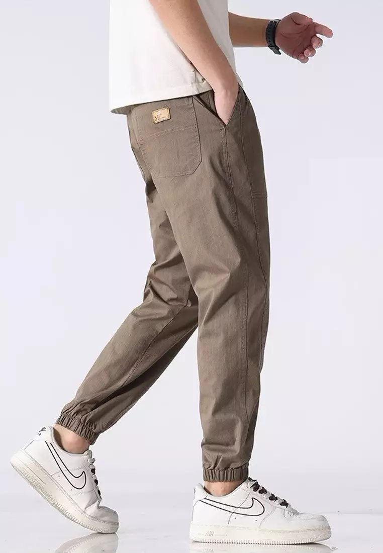 Drawstring Casual Jogger Pants
