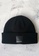 Twenty Eight Shoes black Patch Knitted Dome Cap GD-S655 7C3D0ACF0EDA7AGS_2