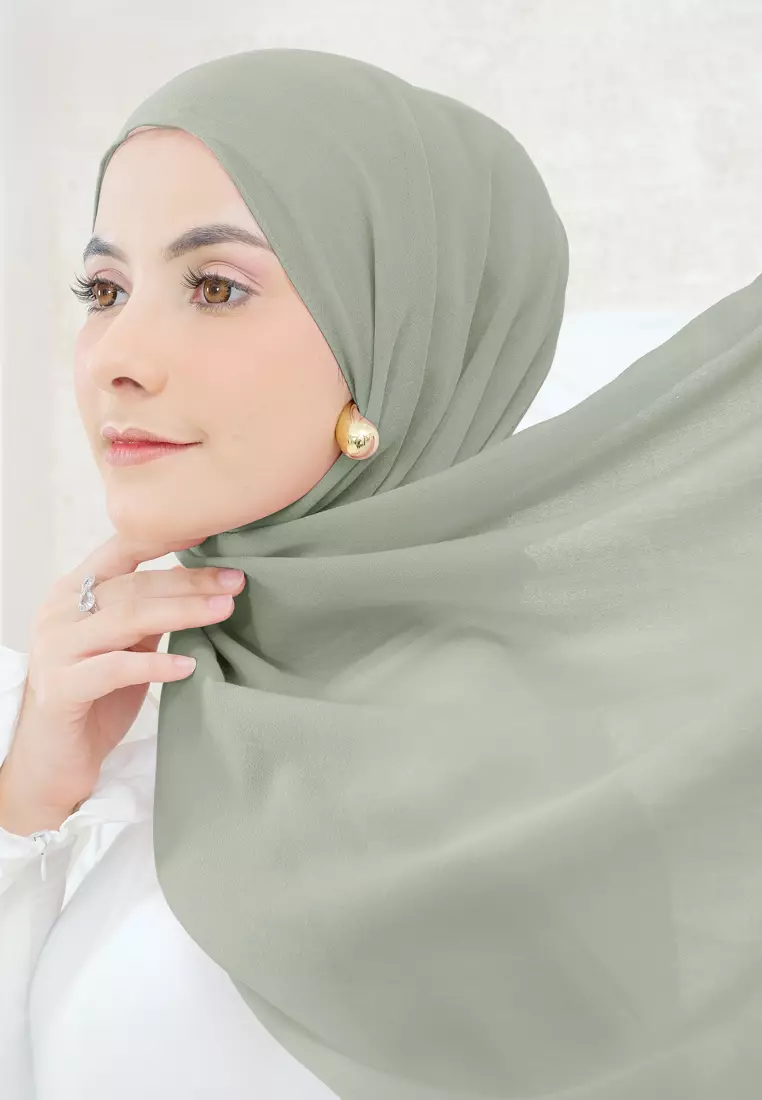 Cotton Bee - Ramya Shawl | Pashmina Viscose - Green