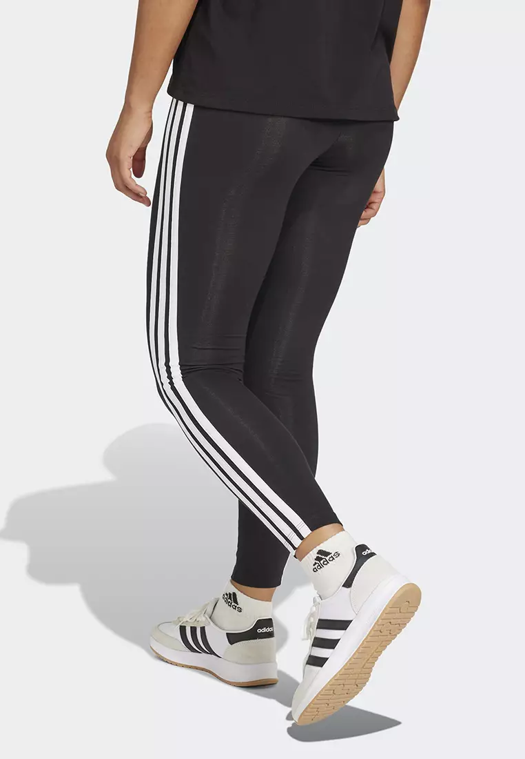 Essentials 3-Stripes Cotton Leggings