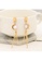 A-Excellence gold Faux Pearl Drop Burst Design Earrings A5F7CAC8D6C7D6GS_4