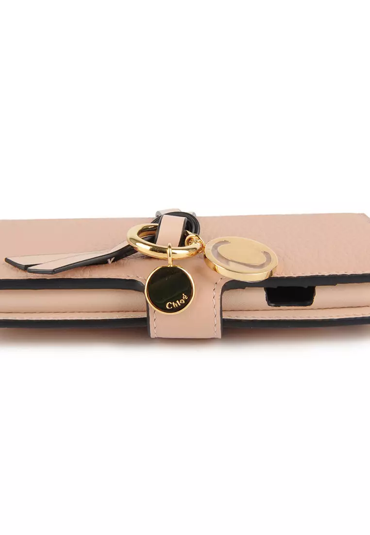 Chloe Alphabet I Phone 6/6S/7/8 Phone Case in Blush Nude