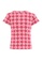 Gen Woo pink Checkerboard Rib T-shirt 500D3KA40135C2GS_5