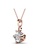 Krystal Couture gold KRYSTAL COUTURE Divine Pendant Necklace Embellished with Swarovski® crystals-Rose Gold/Clear 9A146ACAF4038AGS_2