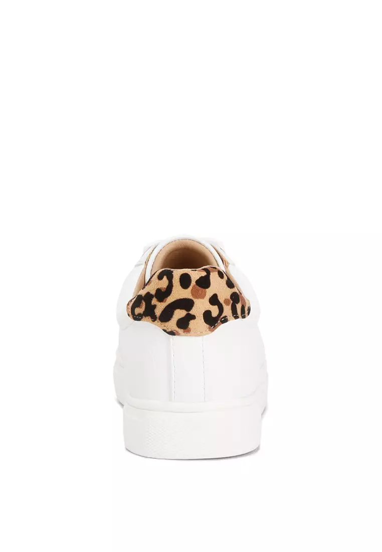 Leopard discount croc sneakers