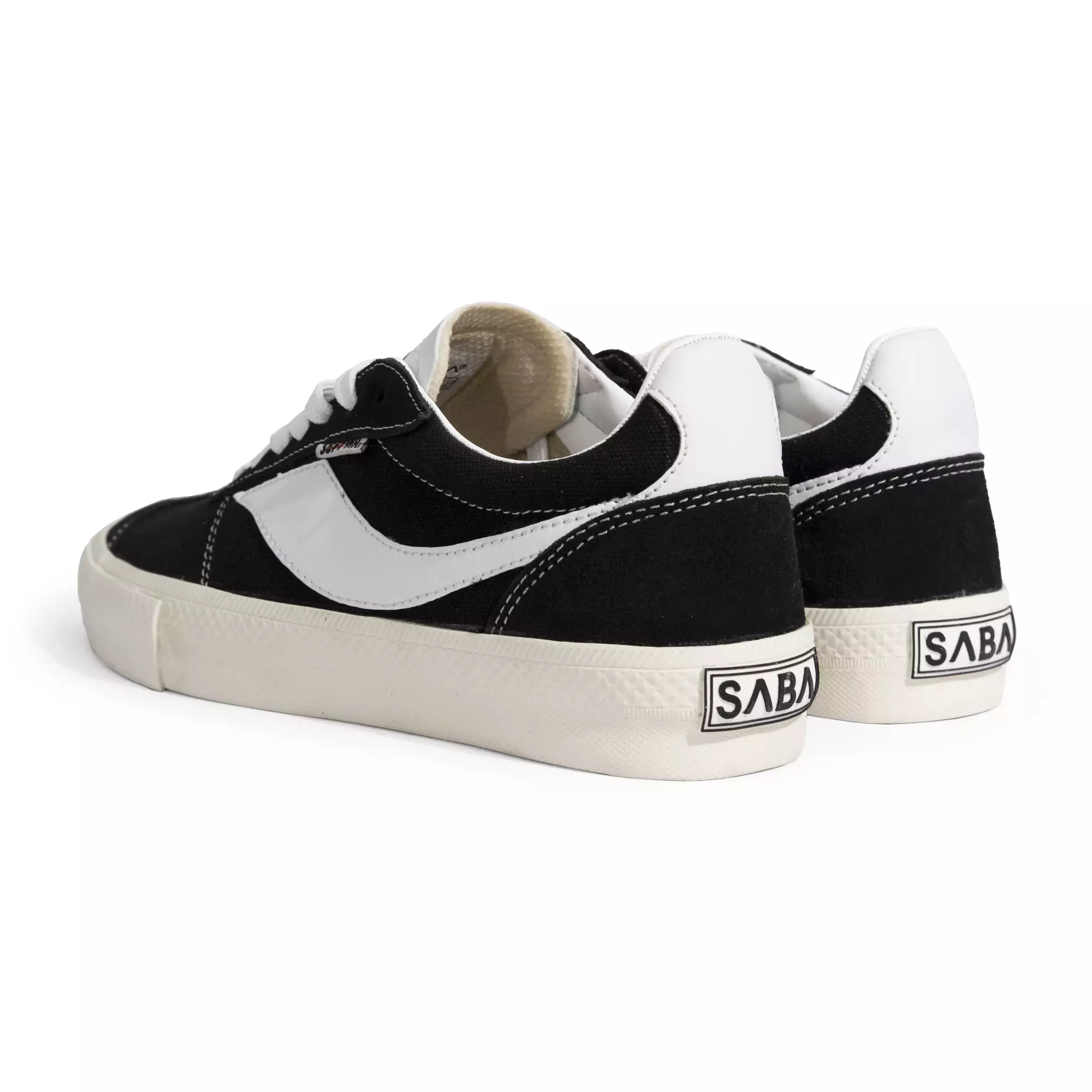 SABA Brazilian Black White - Sepatu Sneakers Pria Dan Wanita