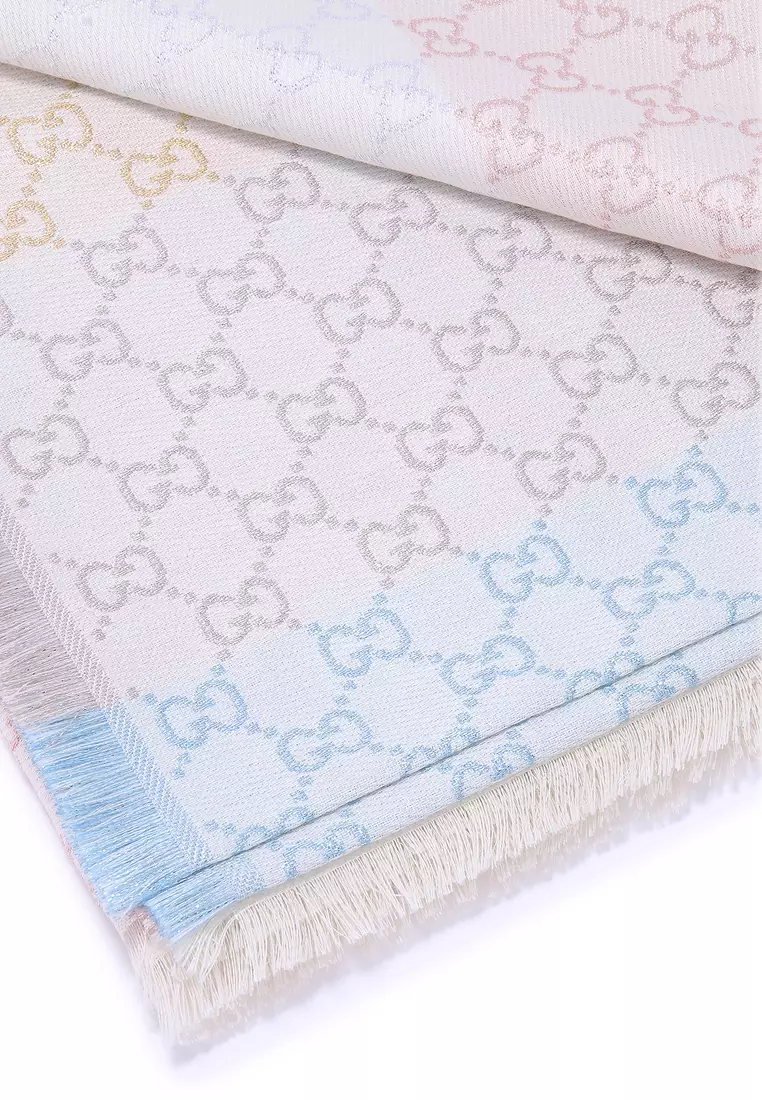 Gg Jacquard Shawl Scarf