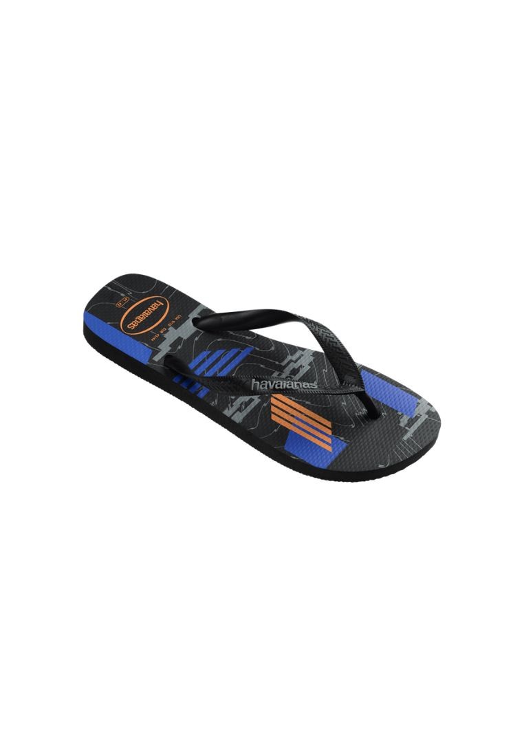 Men Trend Flip Flops - Black/Black/Steel Grey