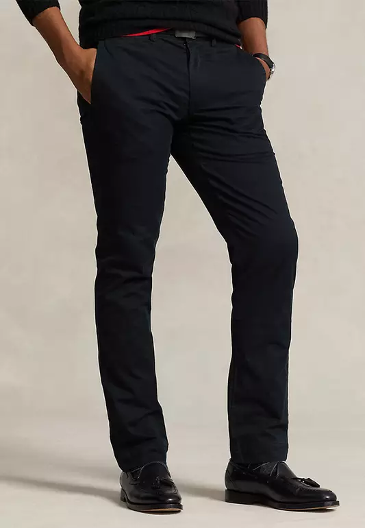 Stretch Slim Fit Twill Pant