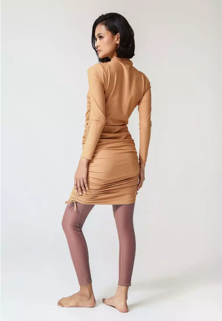 LANUUK Isla Modest Swim Dress – Sand