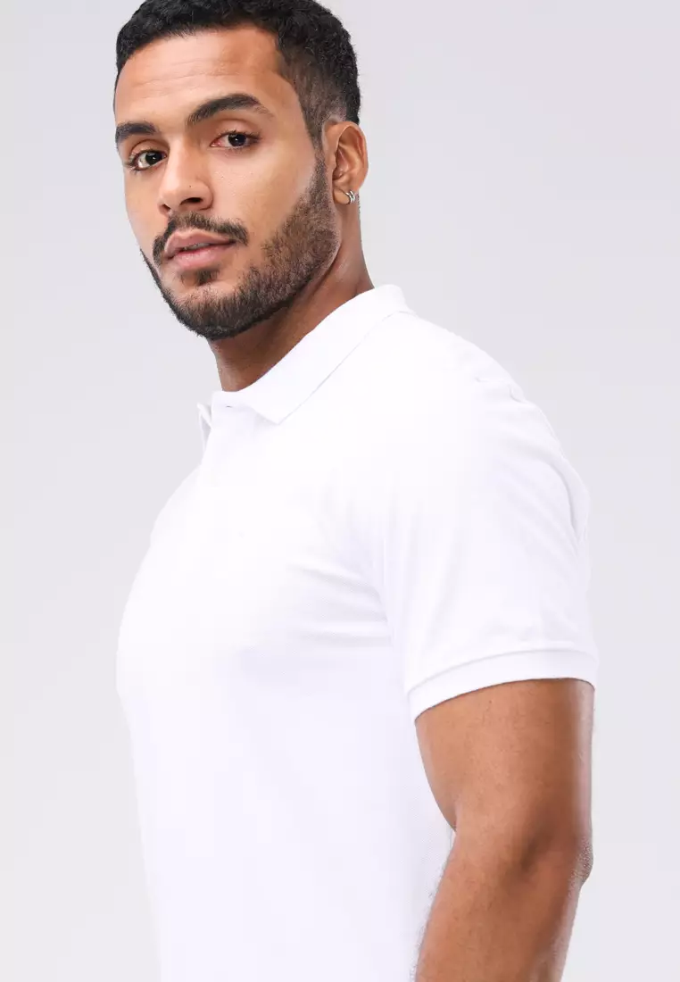 Cvc Collared Shirt Pique