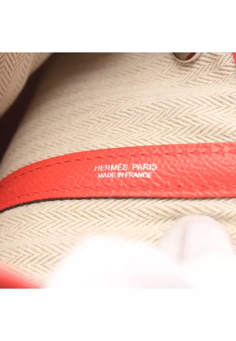 HERMES GARDEN PARTY PM Epsom leather Rose jaipur C Engraving Tote bag –  BRANDSHOP-RESHINE