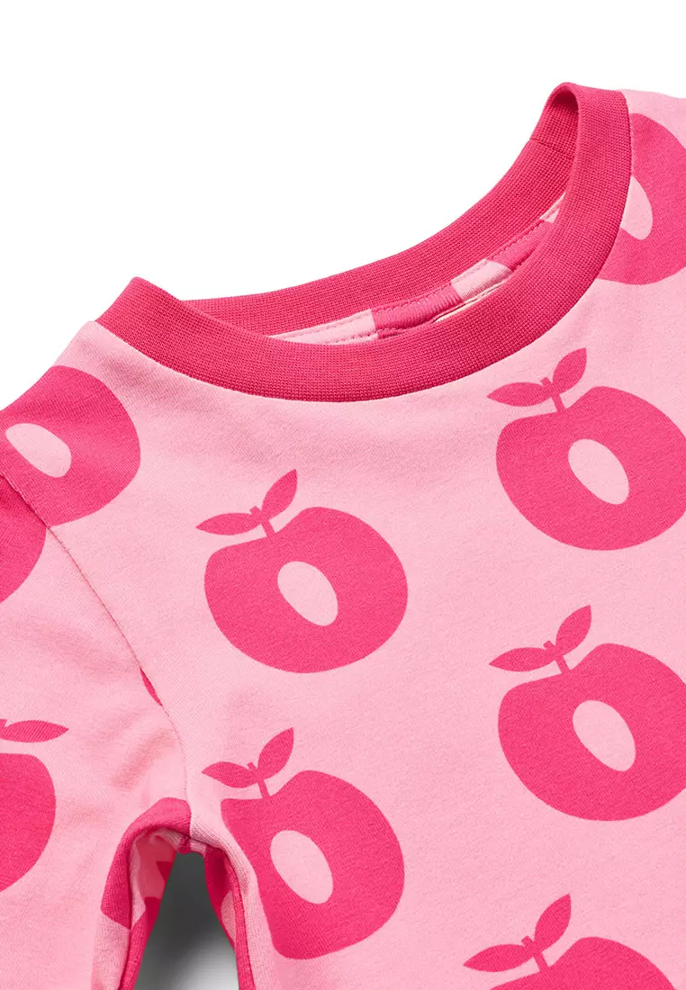Elstar long-sleeved top with apples
