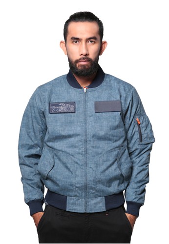 Jual Eiger  1989 Skybomb Bomber Jacket Original ZALORA  