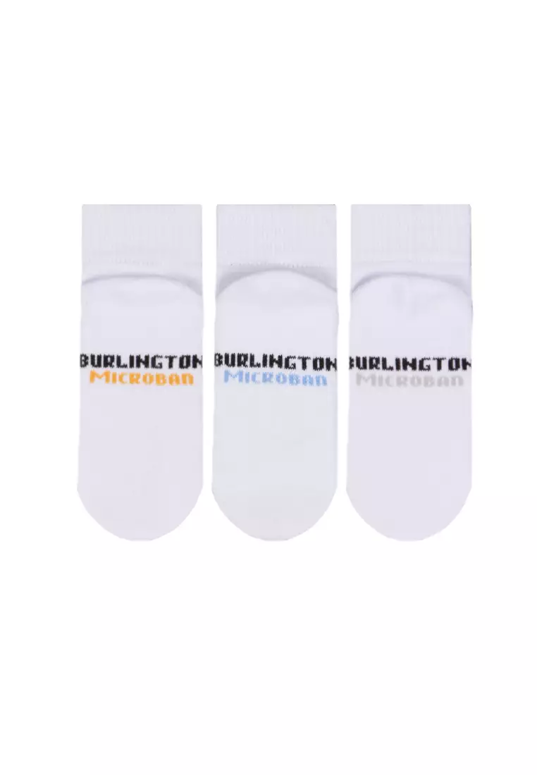 Boys' Cotton Thick Sports Ankle Socks 3 pairs in a pack