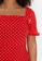 Trendyol red Plus Size Polka Dot Dress 5C25CAABEC00D4GS_3