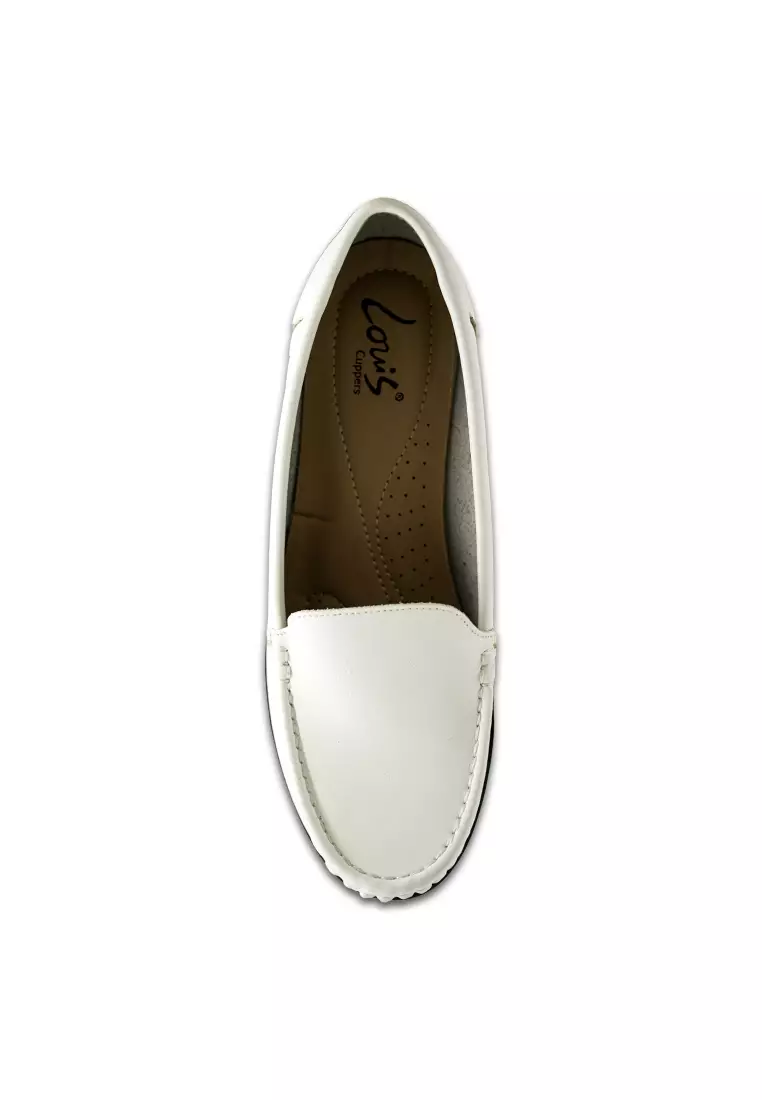 Women Slip On Solid Tone Round Toe Business Loafers