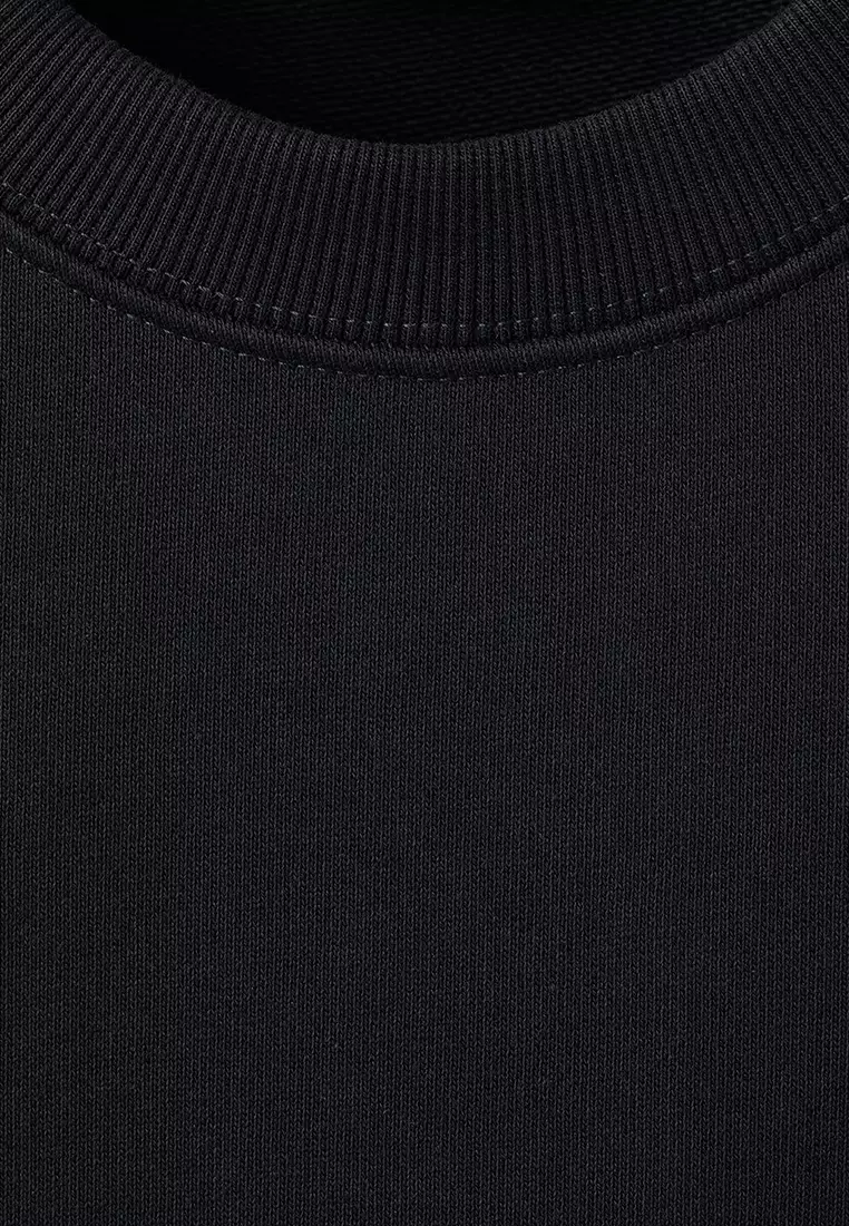 100% Cotton Regular-Fit Sweatshirt