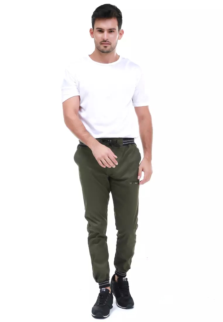 Locko Celana Panjang Cargo Pria Motive Side Casual Long Pants Material Twill Cotton ORIGINAL