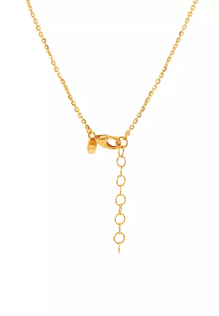 HABIB Oro Italia 916 Yellow Gold Necklace GC32700425 (22K Gold)