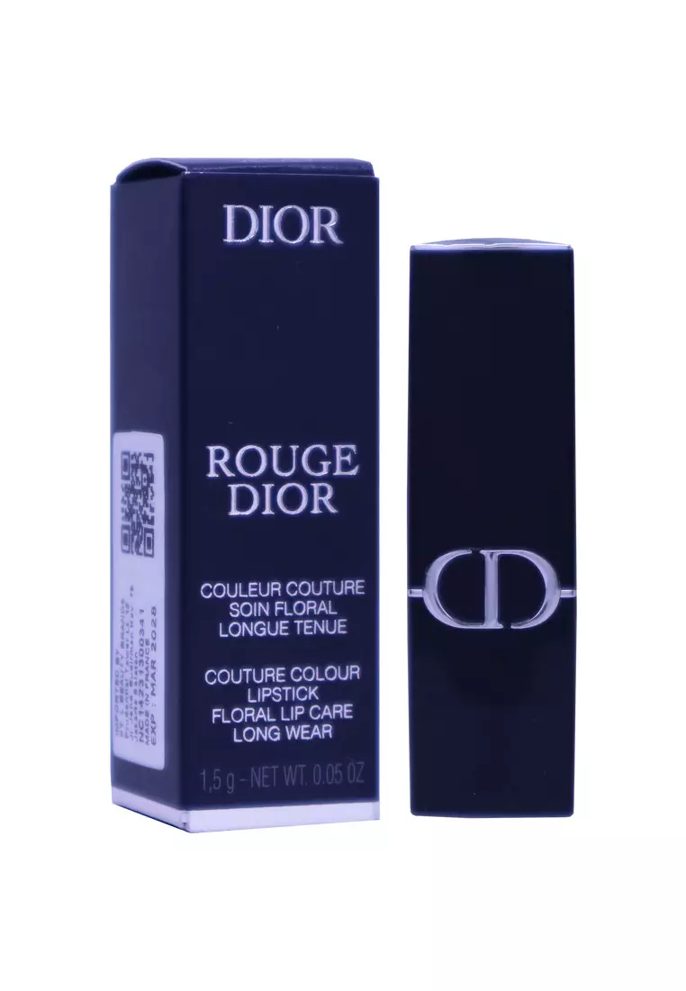 Christian Dior Rouge Dior 100 Nude Look Velvet Finish Lipstick 1.5 Gr