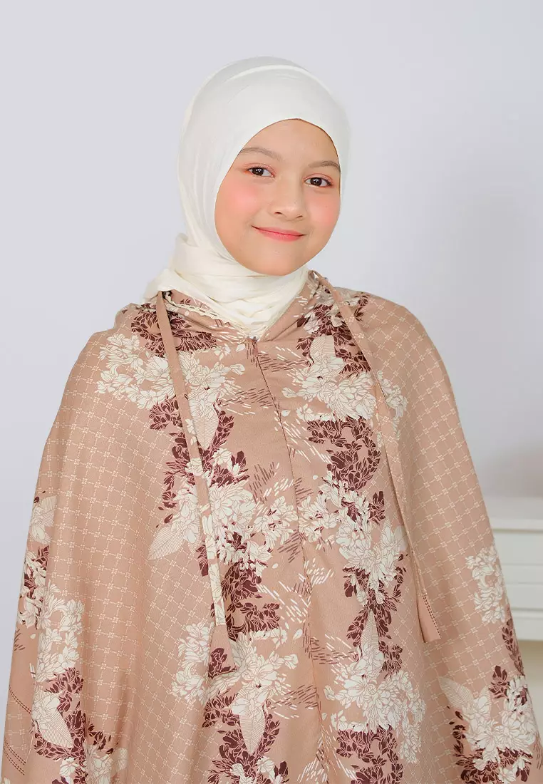 Cotton Bee - Mukena Motif Ananta Sarimbit Prayer Set 2in1 Remaja