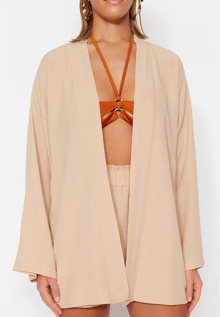 Kimono and Shorts Set