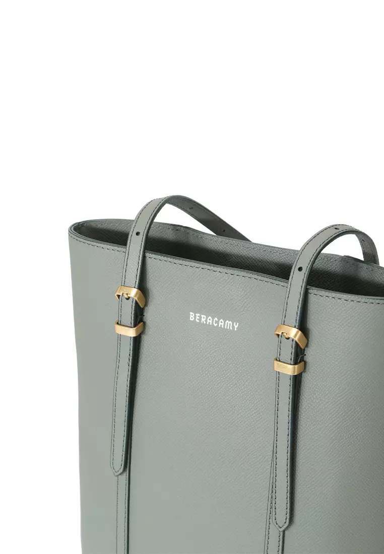 LYLE Portrait Tote - Grained Moonlight Grey