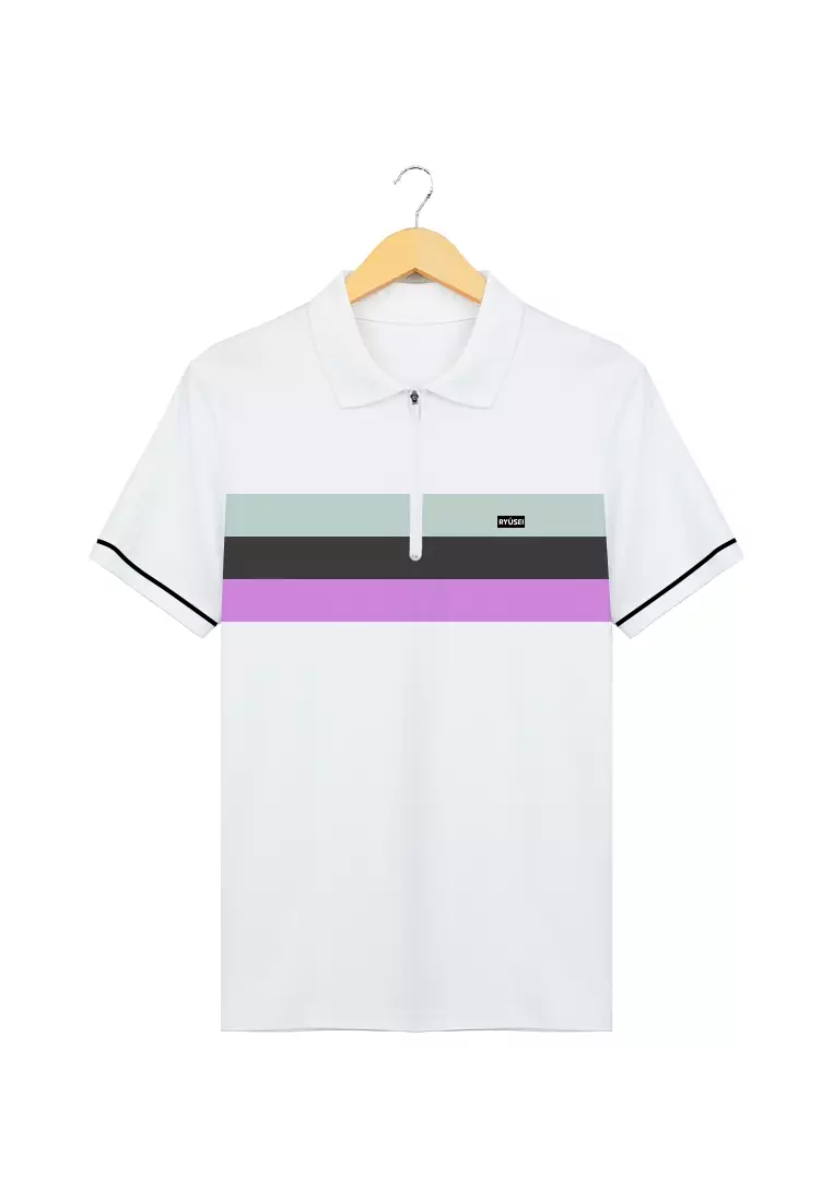 Ryusei Polo Pria Kitajima CMB White