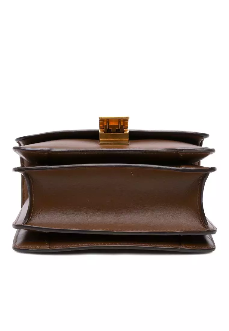 Buy CELINE Pre-Loved Celine Small Calfskin Classic Box 2025 Online | ZALORA