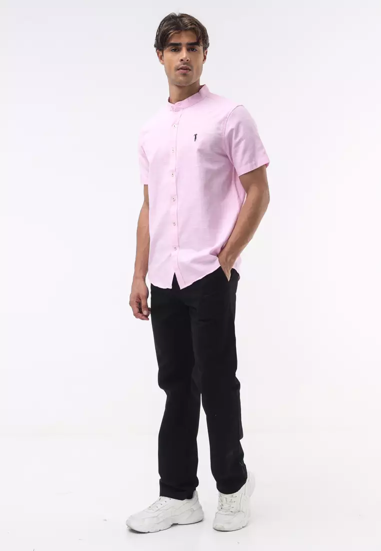 Woven Polo Short Sleeve