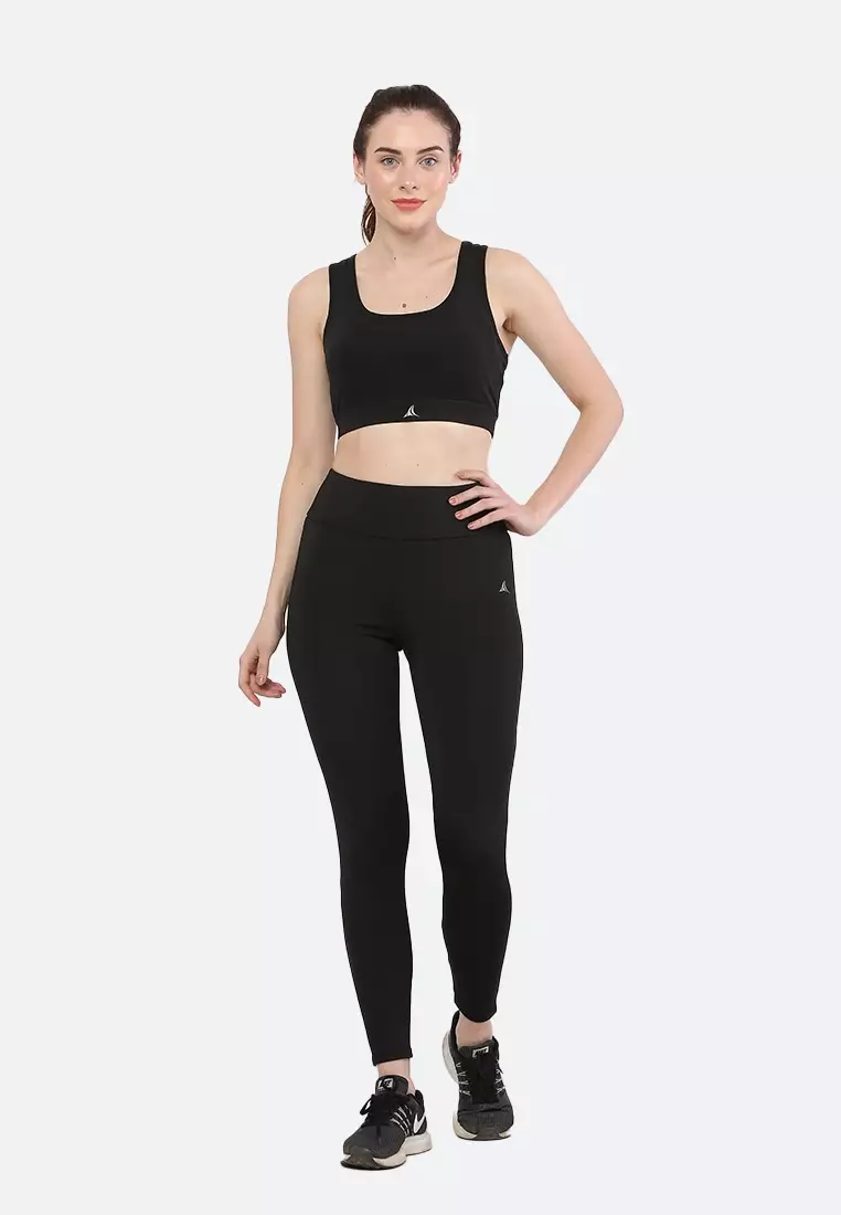 Black Basic Essential Coord Workout/Running Legging