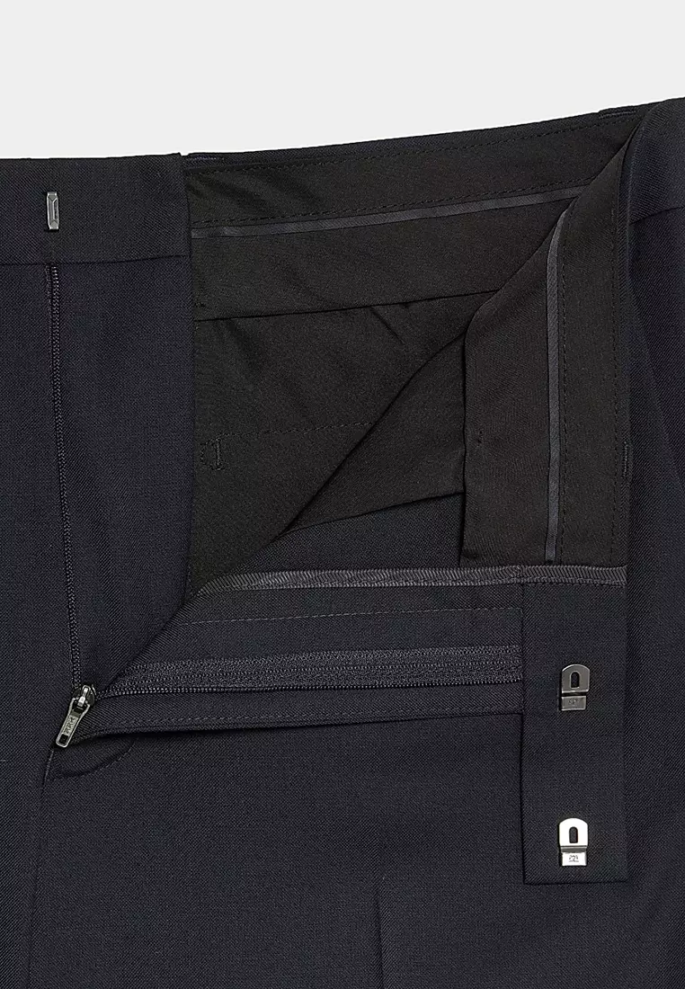 Slim Fit Stretch Suit Trousers