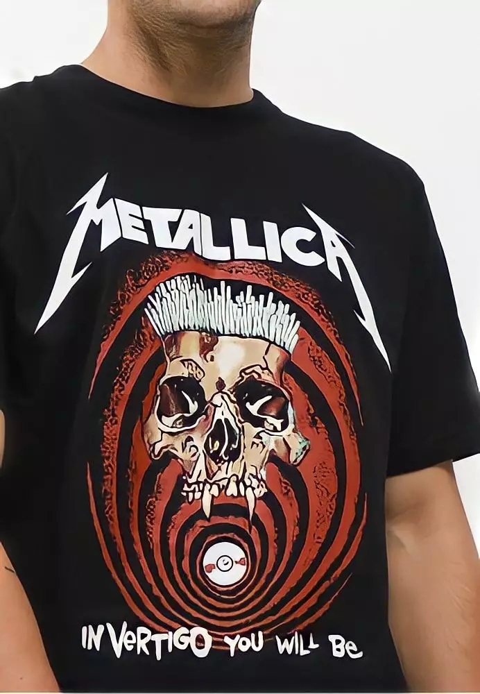 Ossu Reguler Metallica In Vertigo You Will Be Black