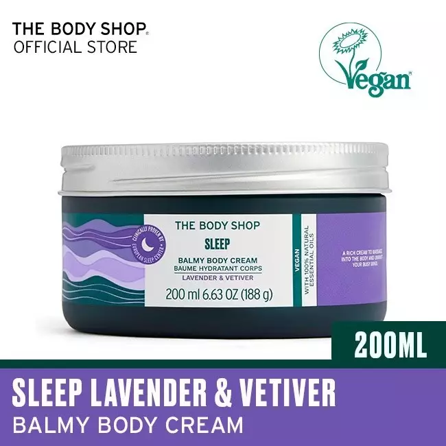 Sleep Balmy Body Cream 200ml - Lavender & Vetiver