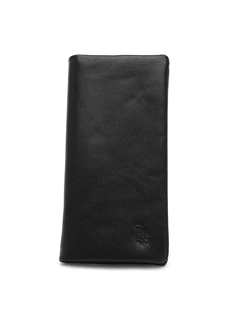 Gift Set - Leather RFID Wallet + 35mm Automatic Buckle Belt - Black