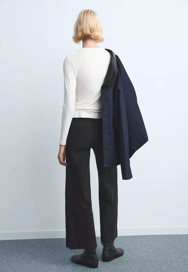 Catherin Culotte High-Rise Jeans
