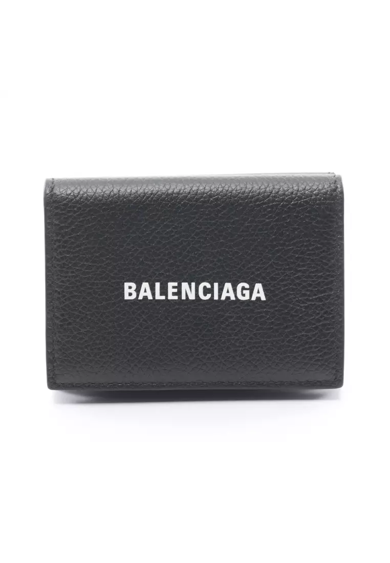 線上選購BALENCIAGA Pre-loved BALENCIAGA CASH MINI WALLET cache 