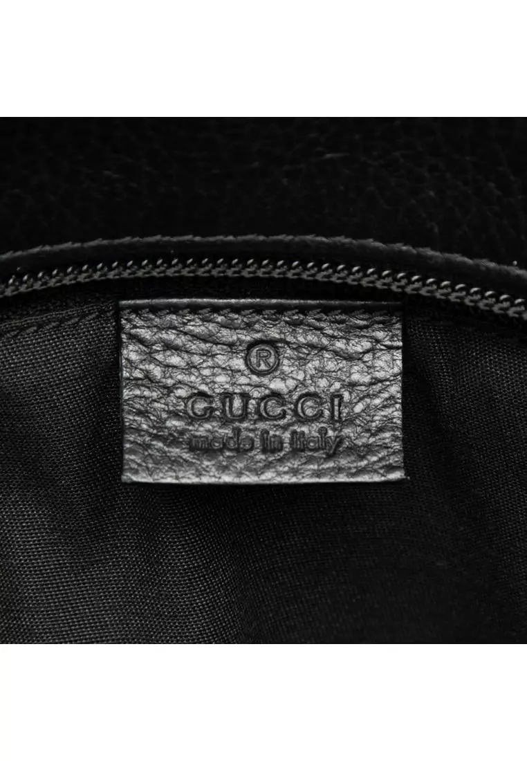 Pre-Loved Gucci Dollar Calfskin Interlocking G Tote
