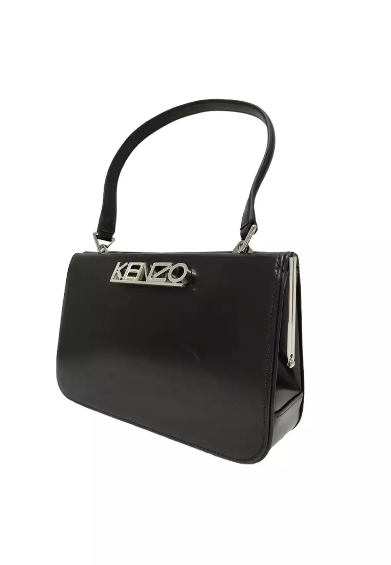 Pre-loved Kenzo Kyoto Shoulder Bag for Women in Black - O3-F862SA990L23-99